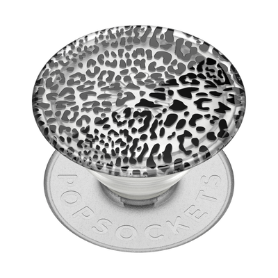 PlantCore Translucent Black Leopard — Adhesive PopGrip